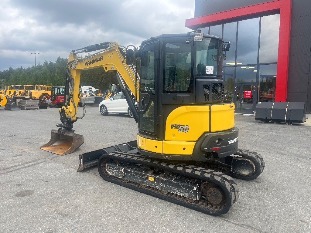Yanmar Vio 50 / Rotateur, Godet coulissant kuva 3