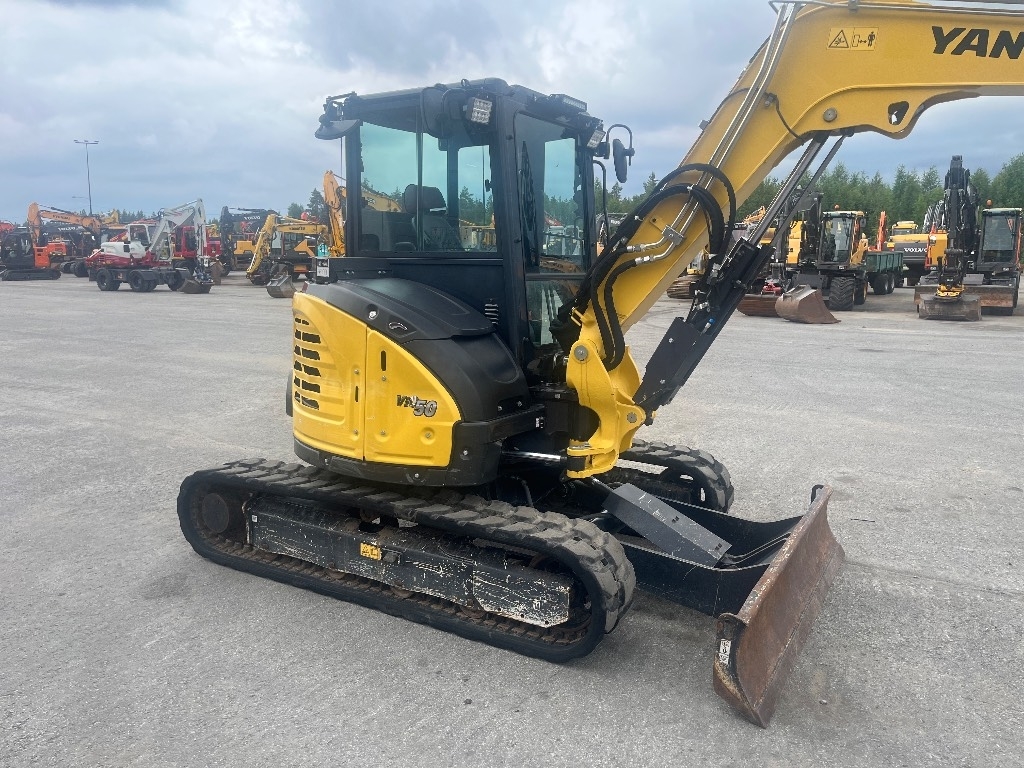 Yanmar Vio 50 / Rotateur, Godet coulissant kuva 7