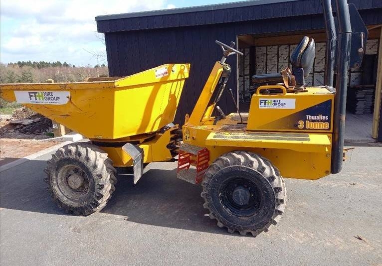 Thwaites 3 Tonne Swivel Tip MACH2073 Dumper (Manual) 2020
