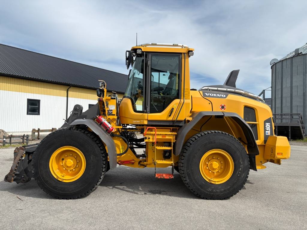Volvo L60H lastmaskin, svensksåld, lockup, skevfäste