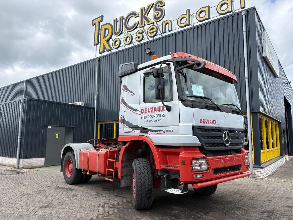 Mercedes-Benz Actros 2051 + 4X4 + V8 ENGINE + HYDRAULICS + EURO