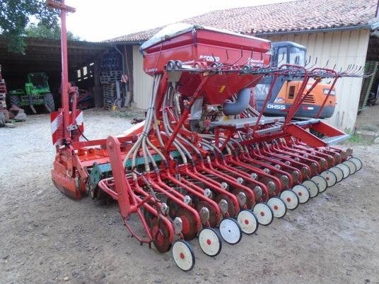 Kverneland das + Kuhn herse rotative