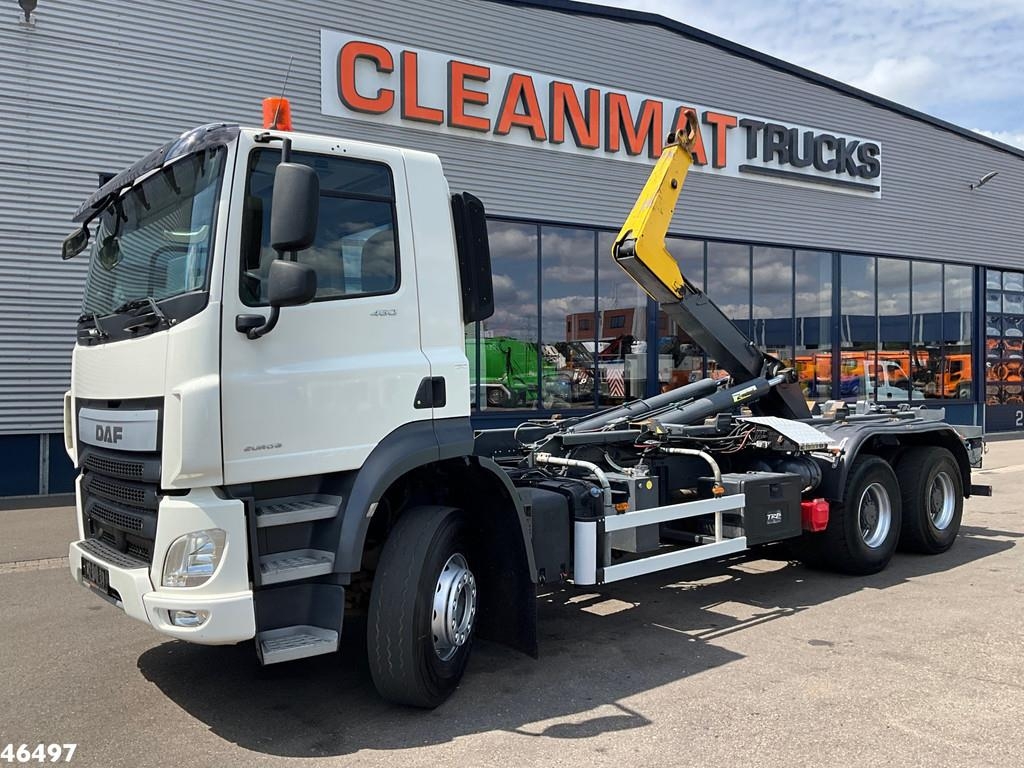 DAF FAT CF 460 6x4 Euro 6 Marrel 20 Ton Schuif-knik ha