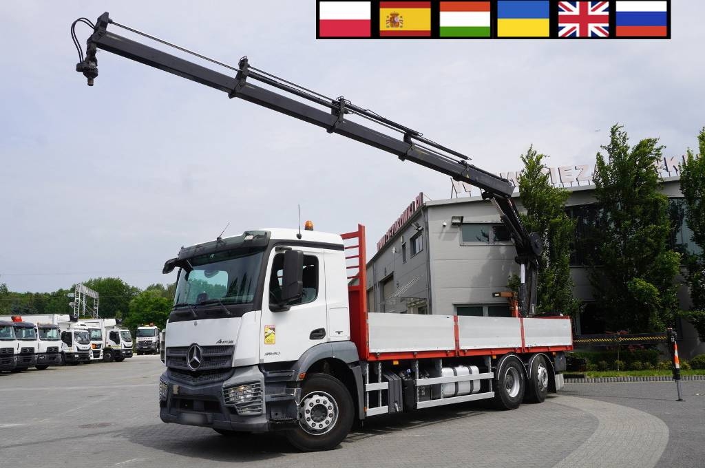 Mercedes-Benz Antos 6x2-4 / HIAB X-HIDUO 188 ES-4 crane/ Rotator