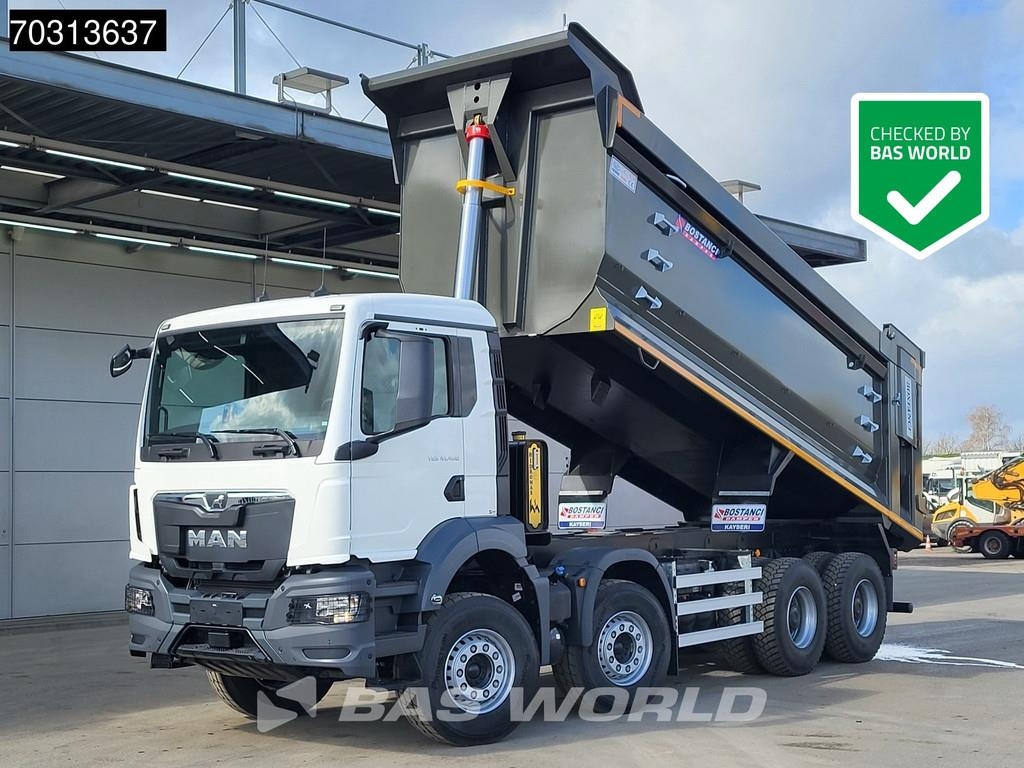MAN TGS 41.480 8X4 NEW! 26m3 Tipper Full Steel Big-Axl