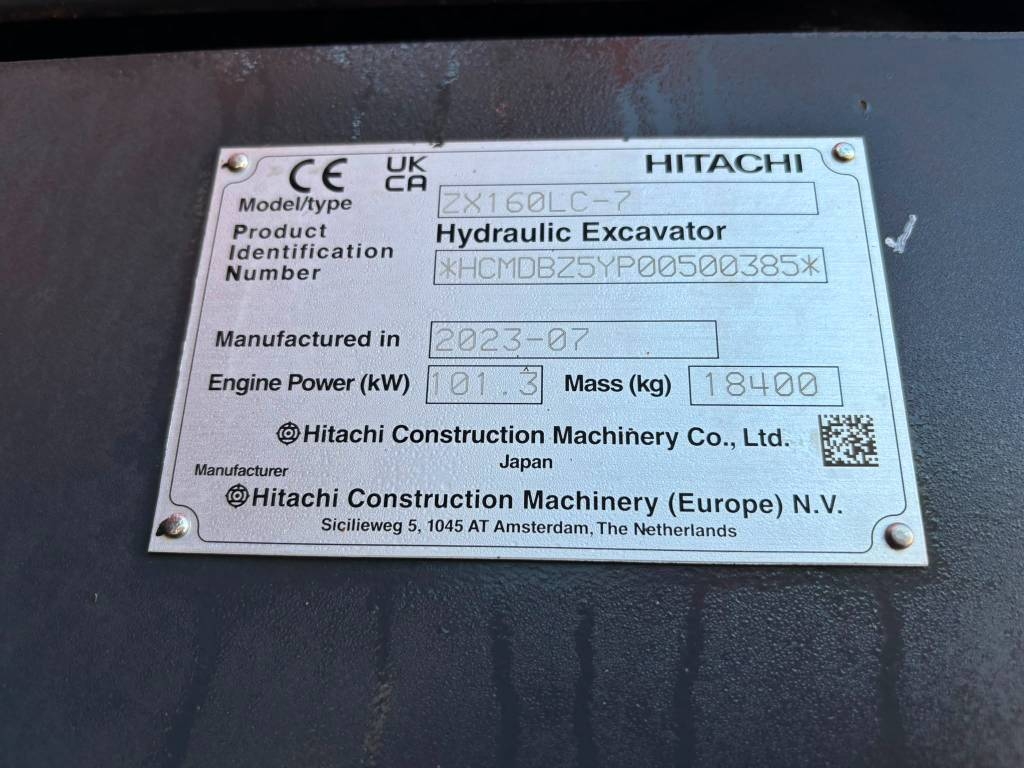 Hitachi 160 LC / Small hours, Rasvari, Stage V kuva 18