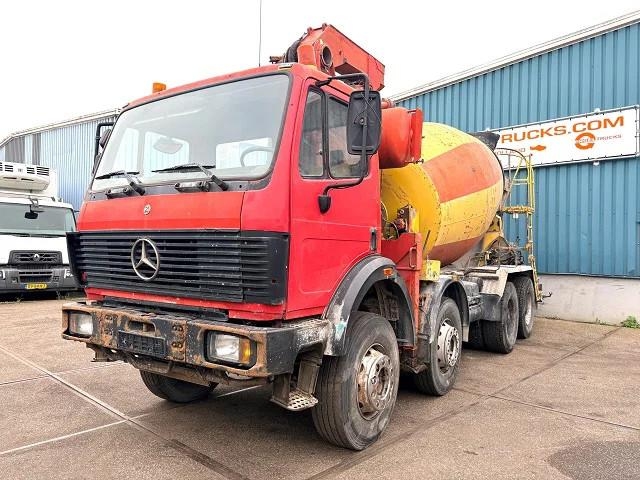 Camion pompe à béton Mercedes-Benz SK 3229B V8 MIXER + 21 METER PUTZMEISTER CONCRETE — occasion 1991