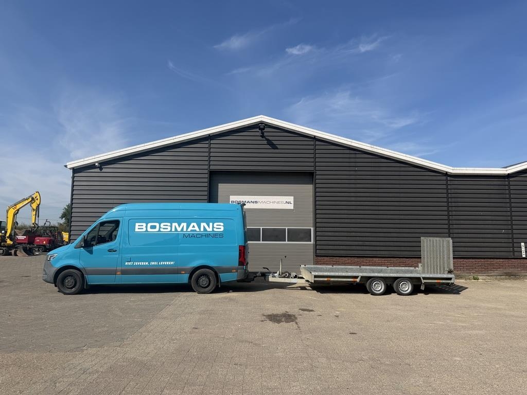 Vlemmix machinetransporter 400x180 gebruikt Belgische papi