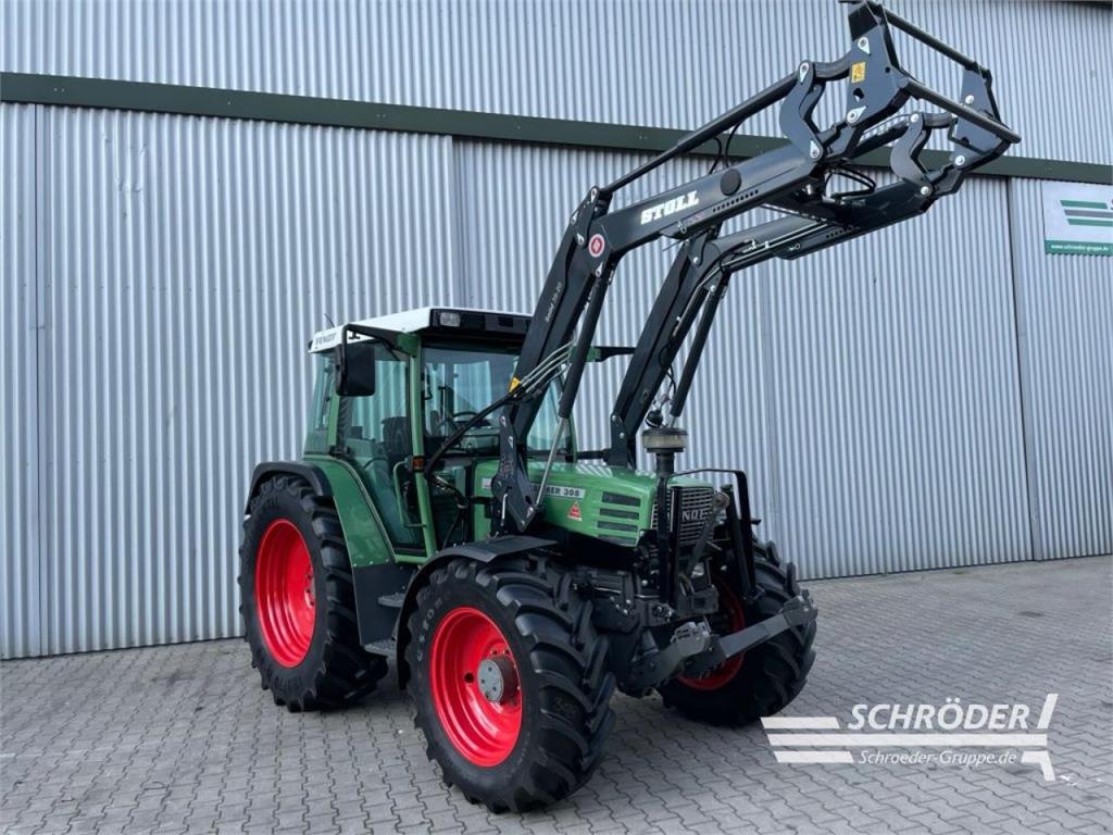 Tracteur agricole Fendt 308 + STOLL SOLID 38-20 — occasion 1998, 8 874 h