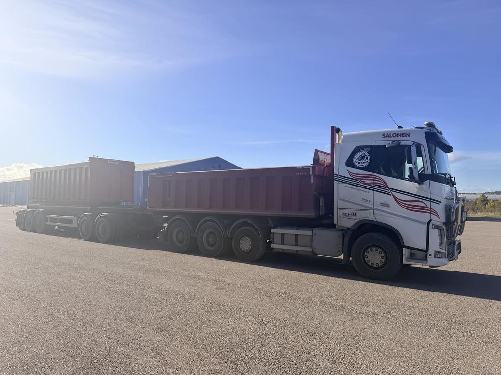 Camion benne Volvo FH Tosi siisti sorakasettiyhdistelmä — occasion 2018