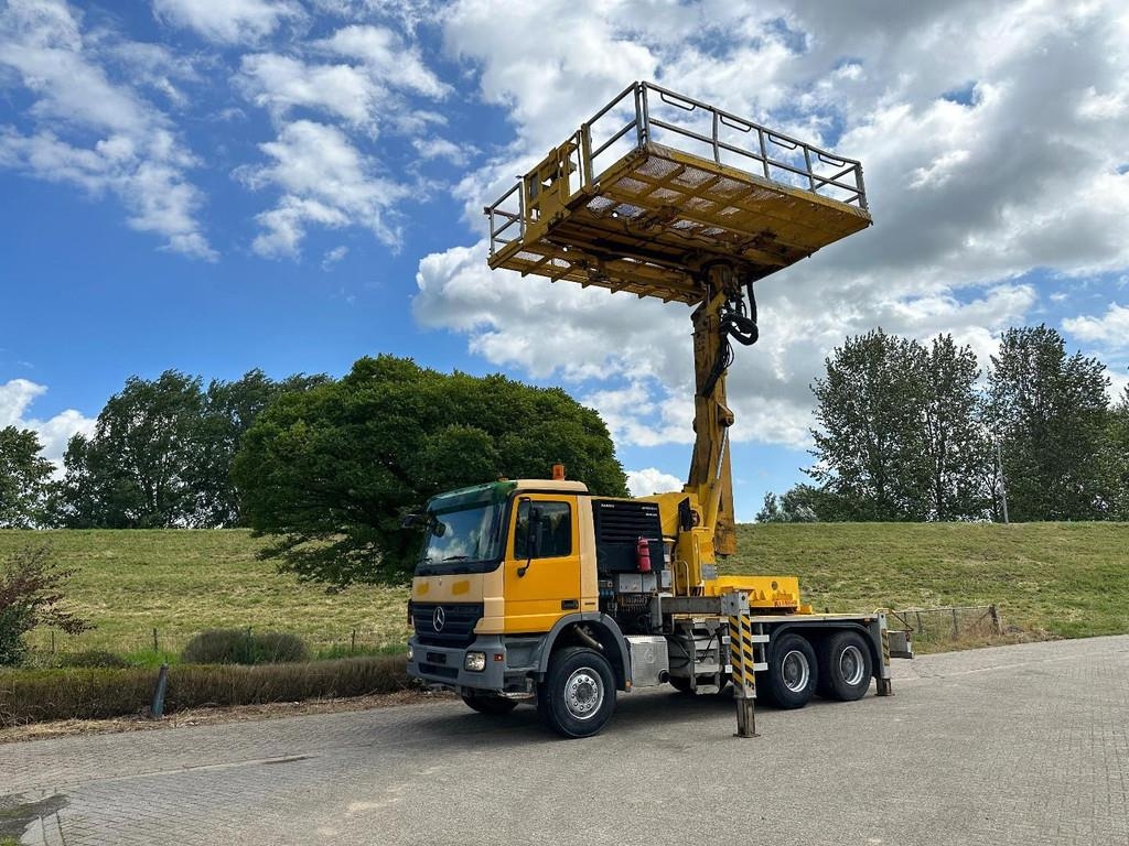 Mercedes-Benz ACTROS 6x4,Full steel,aerial work platform,2010