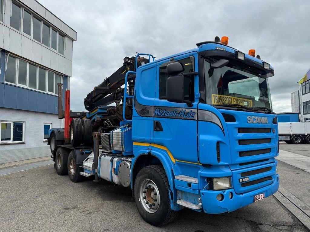 Scania R480 6X4 + EPSILON SRX47 + 2 AXLE HANGER