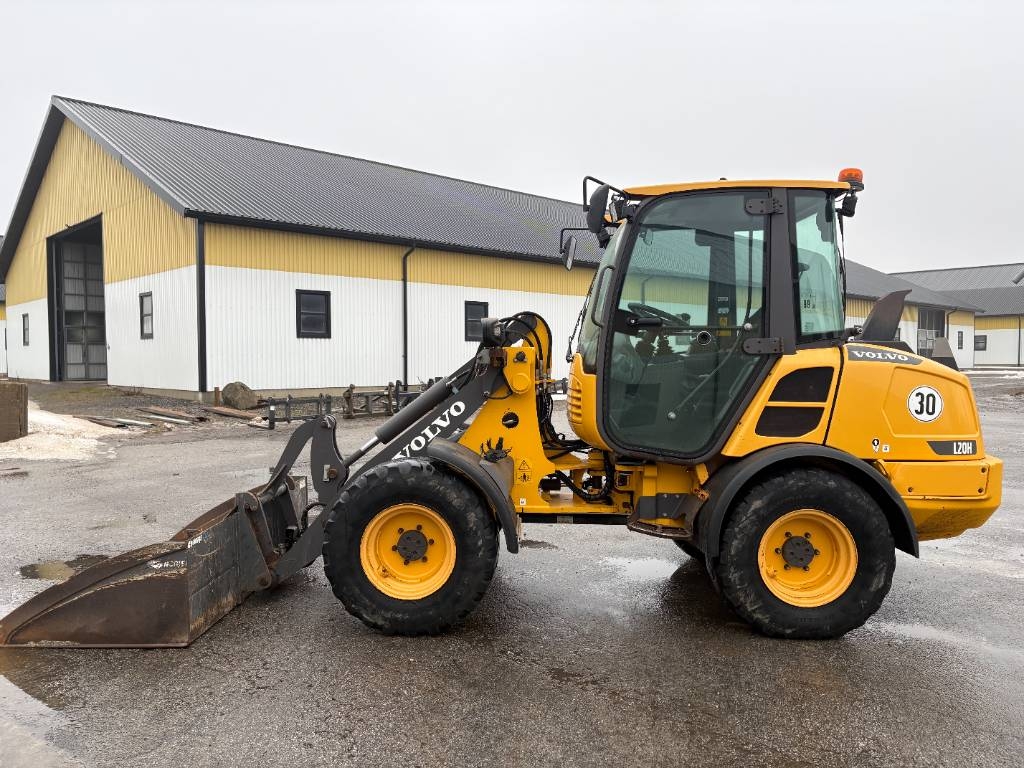 Volvo L20H lastmaskin, snabbgående, lastdämpare