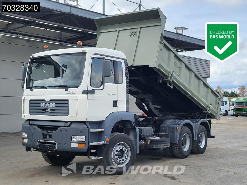 MAN TGA 26.390 6X4 10m3 2-way tipper Steelsuspension B