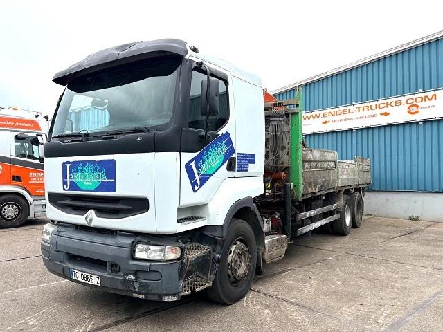 Renault Premium 385 .26G 6x2 PALFINGER / KIPPER (MECHANICA