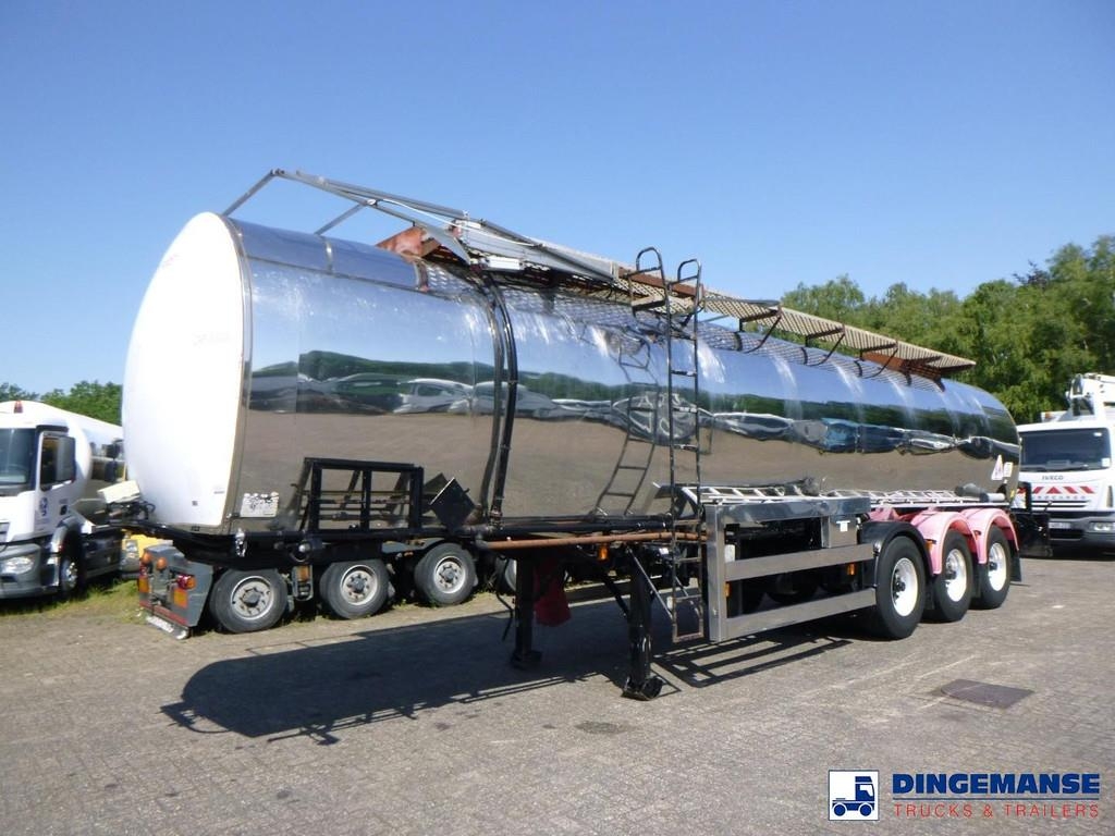 Crane Fruehauf Bitumen tank steel 29.9 m3 / 1 comp