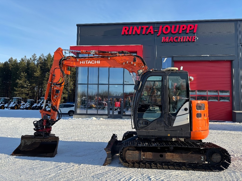 Hitachi ZX 85 / Pyörittäjä, Kauha, Rasvari, Uusi alakerta!