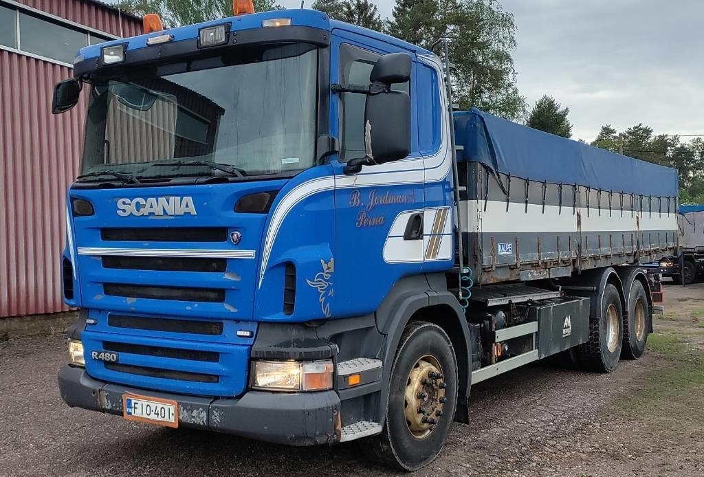 Scania R480 LB6x4, kippaava tasonostoauto