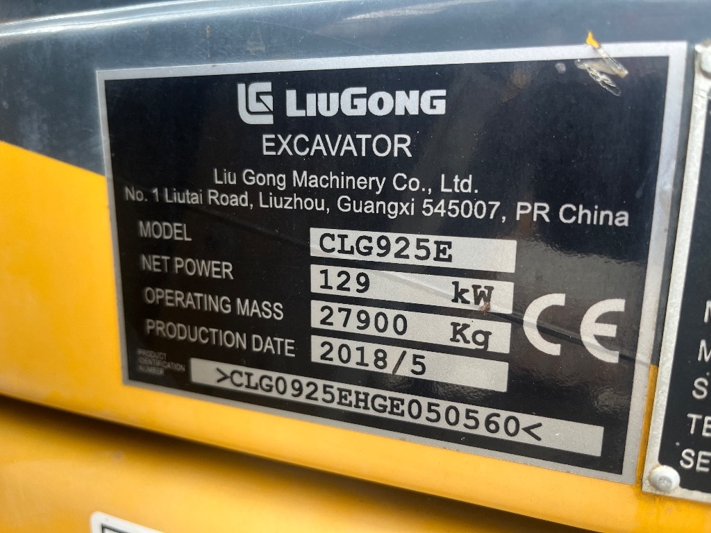 LiuGong CLG 925 E kuva 9