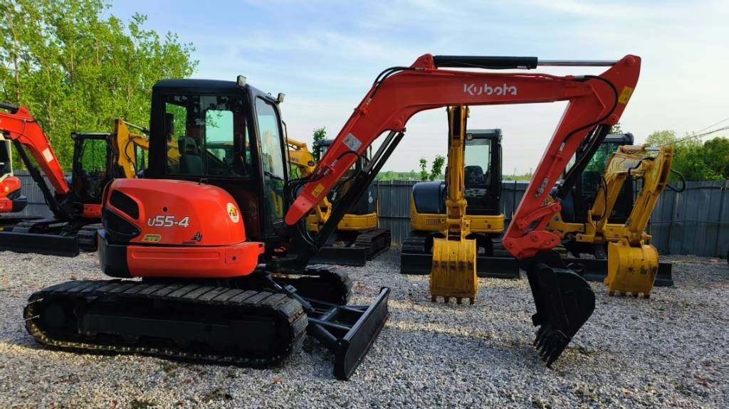 Mini-pelle Kubota U 55-4 — occasion 2024, 513 h
