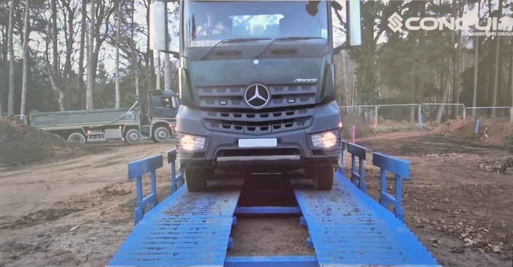 conquip WHEEL WASH BEZWODNA RAMPA DO CZYSZCZENIA K