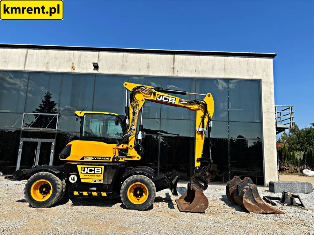 JCB HD110WTT4 KOPARKA KOŁOWA HYDRADIG POWERTILLT 2017R