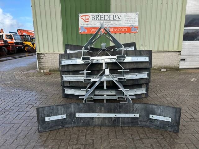 Rubberschuif 2.10 m