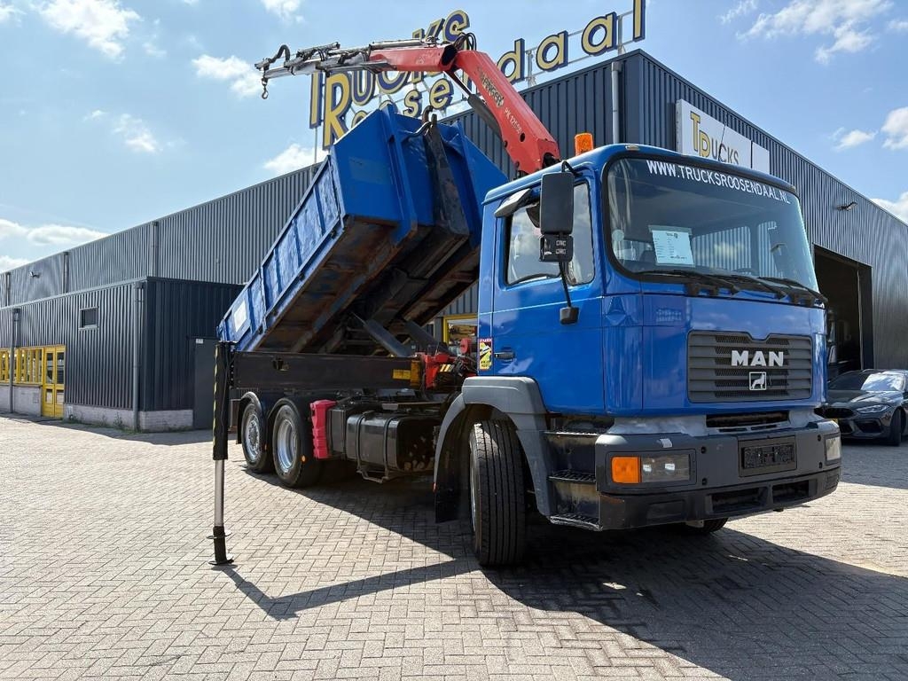 MAN F 2000 28.364 + PALFINGER PK 12080 3X EXT + manual