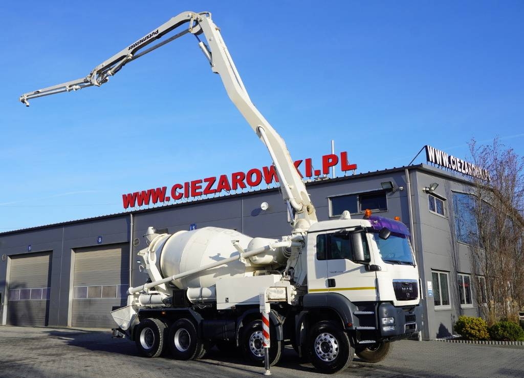 MAN TGS 32.400 8x4/Putzmeister PUMI 21-3.67 Mixer Pump