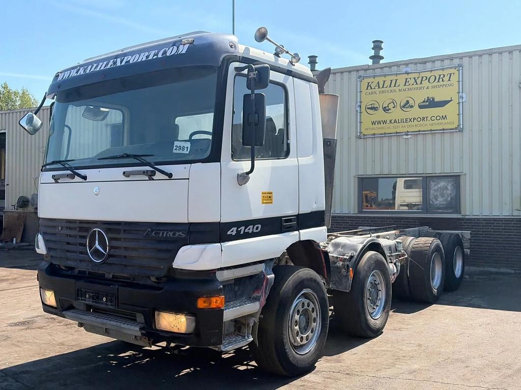 Mercedes-Benz Actros 4140 Chassis Cabine - 8x4 - Full Steel Susp