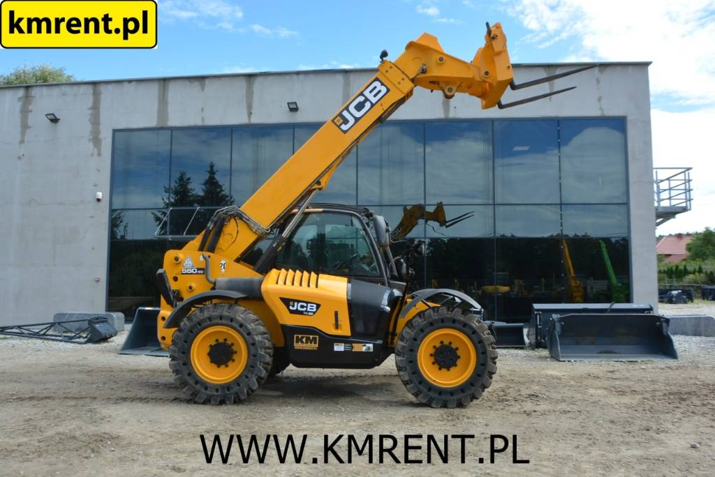 Chariot télescopique JCB WASTEMASTER 550-80 ŁADOWARKA TELESKOPOWA. — occasion 2018, 7 200 h