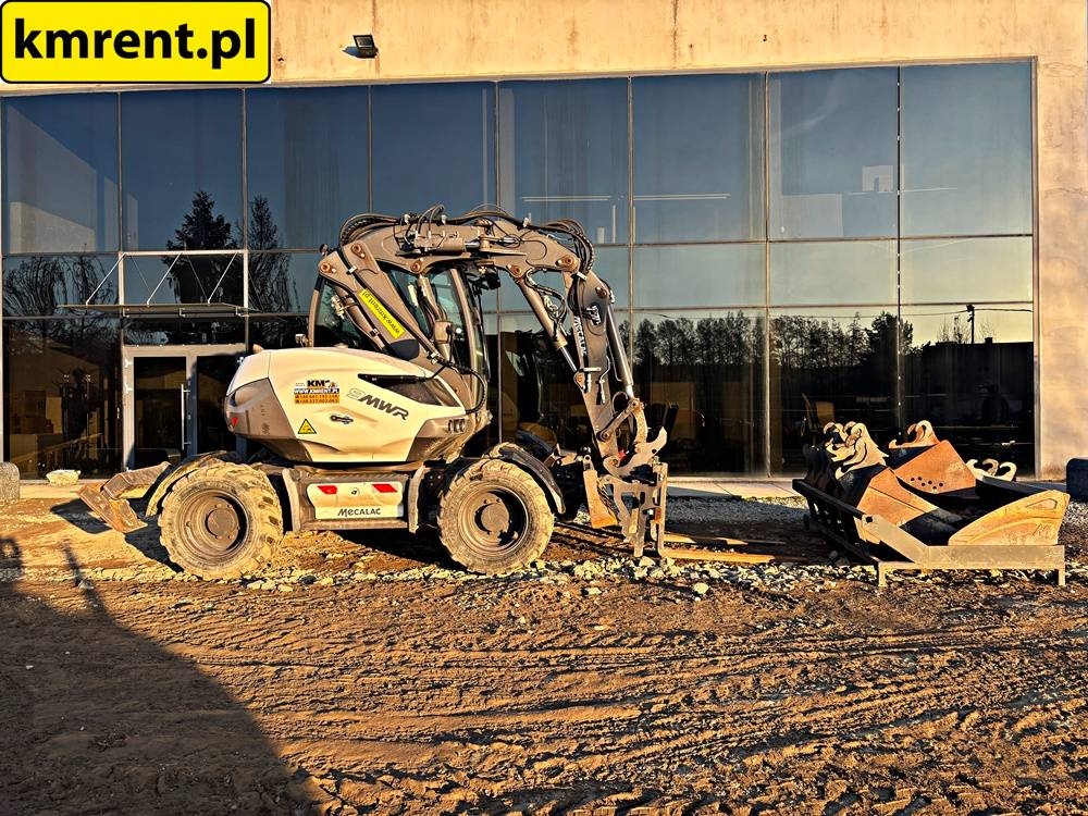 Mecalac 9 MWR KOPARKA KOŁOWA . MTH: 3095 | MECALAC 11 15 m
