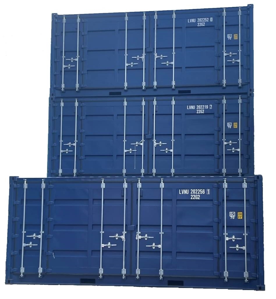 20 Fot container med öppningsbar långsida