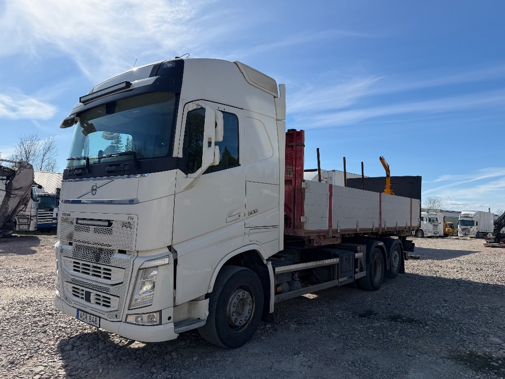 Volvo FH 500 container växelflak bil