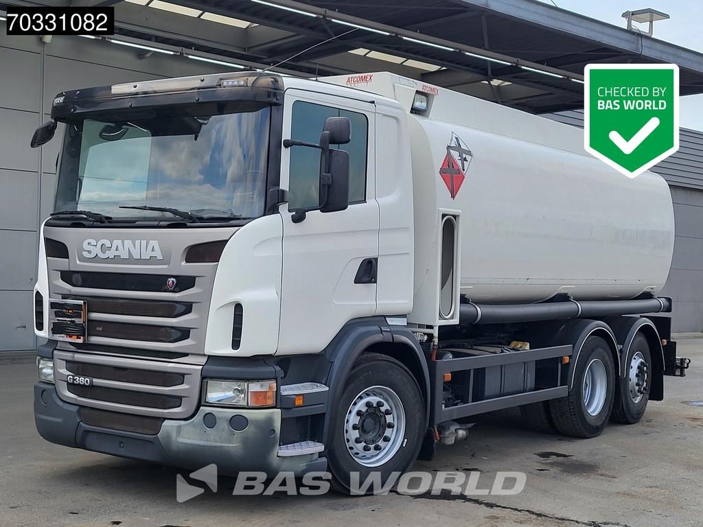 Scania G380 6X2 Alfons Haar Fuel tanker 18.450 liter 4 co