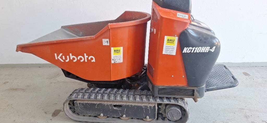 Tombereau sur chenilles Kubota Mini-Raupenkipper KC 110 HR-4 — occasion 2025, 350 h