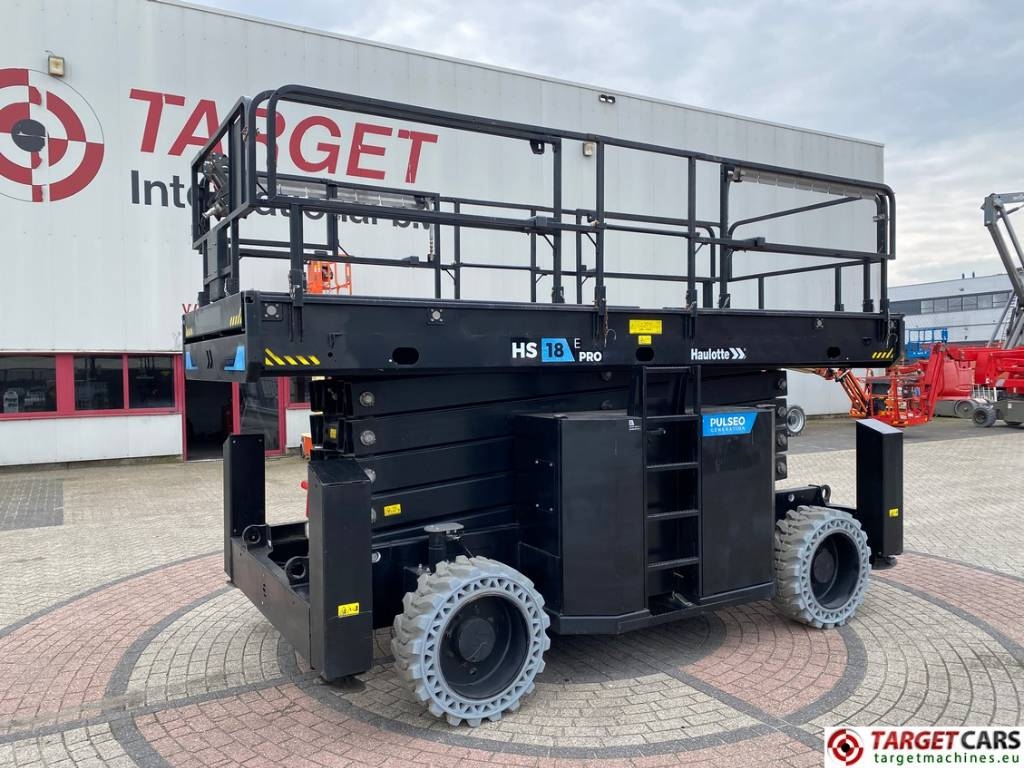 Haulotte HS18E Pro Electric 4x4 Scissor Work Lift 1800cm