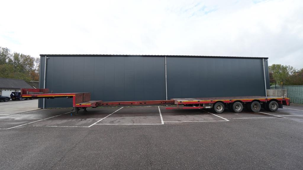 Semi-remorque surbaissée Nooteboom 4 axle semi low 670cm extendable — occasion 2010