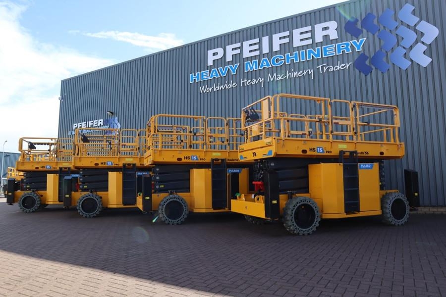 Haulotte HS15EPRO Valid Inspection, Full Electric 4x4 Drive