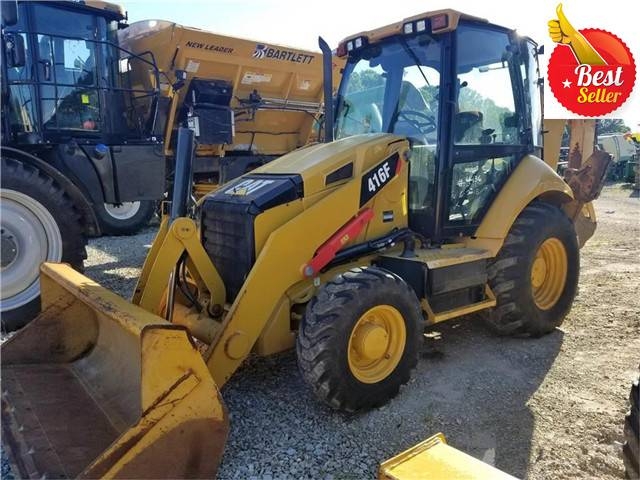 Tractopelle Caterpillar 416 F — occasion 2022, 2 102 h