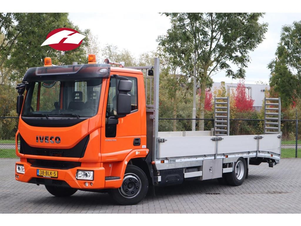 Remorque porte-engins Iveco Eurocargo 120-60 | MACHINE | MASCHINEN | RAMPS | E — occasion 2018