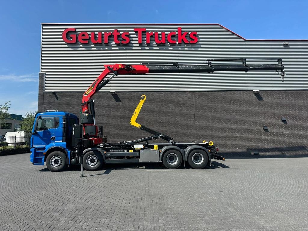 MAN TGS 35.430 8X4 BL + PALFINGER HAAK+20ASLD5+ PALFIN