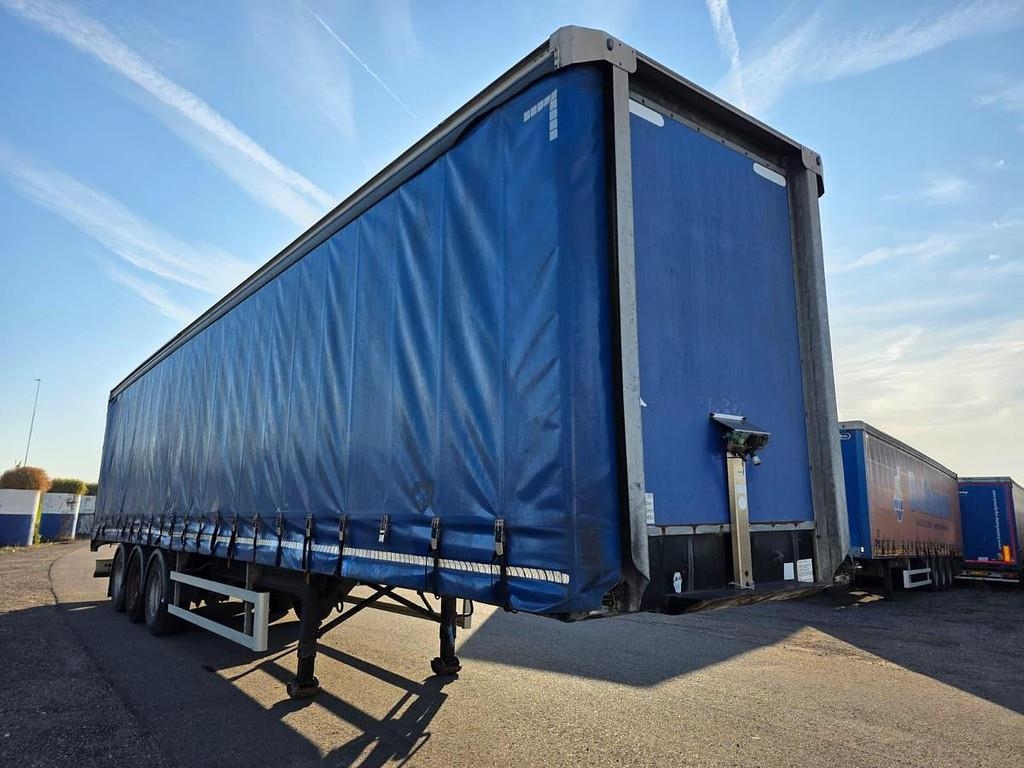 Semi-remorque Montracon 3 AXLE 13.60 CURTAINSIDER/ ROR. — occasion 2012