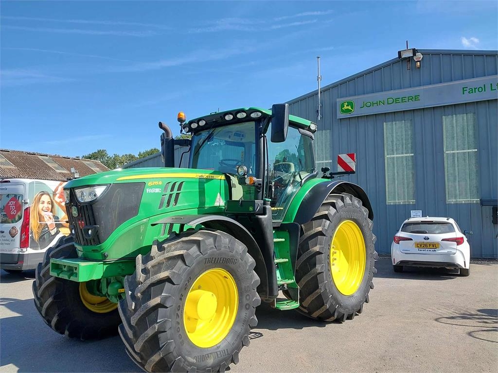 Tracteur agricole John Deere 6215R — occasion 2021, 3 845 h