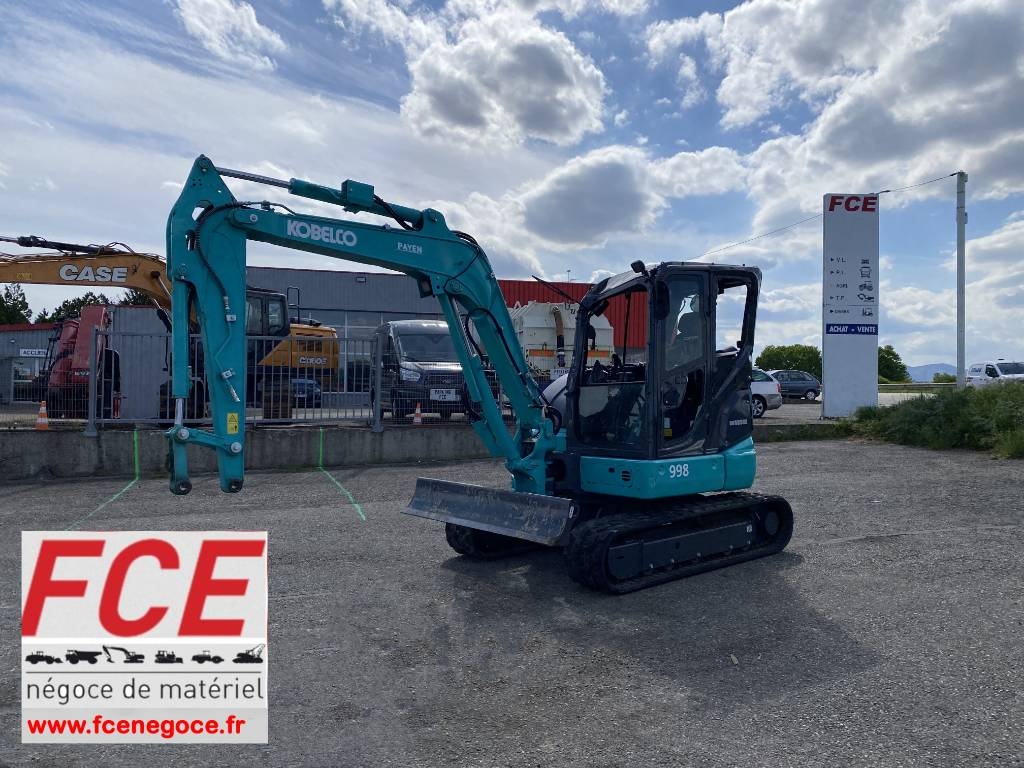 Kobelco SK58/SRX-7 1er Main endommagée