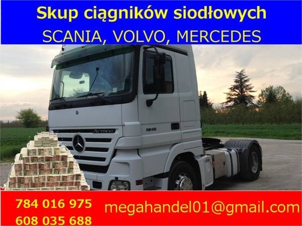 Mercedes-Benz SKUP CIĄGNIKÓW SIODŁOW YCH