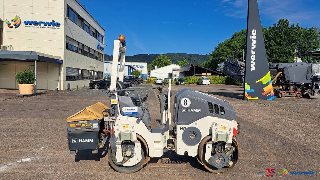 Rouleau tandem Hamm HD 12i VV — occasion 2020, 1 372 h