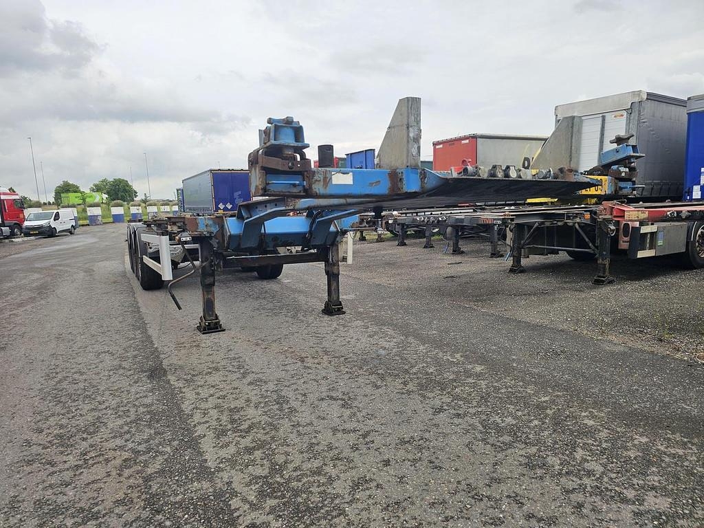 Van Hool 3B2018- 40 FOOT 2 X 20 FOOT CONTAINER CHASSIS, MB