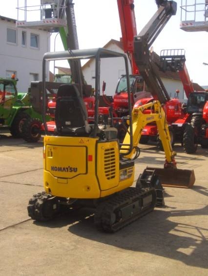 Mini-pelle Komatsu PC 14 R - 3HS * 2x Löffel * * Vorführm. * — occasion 2021, 708 h