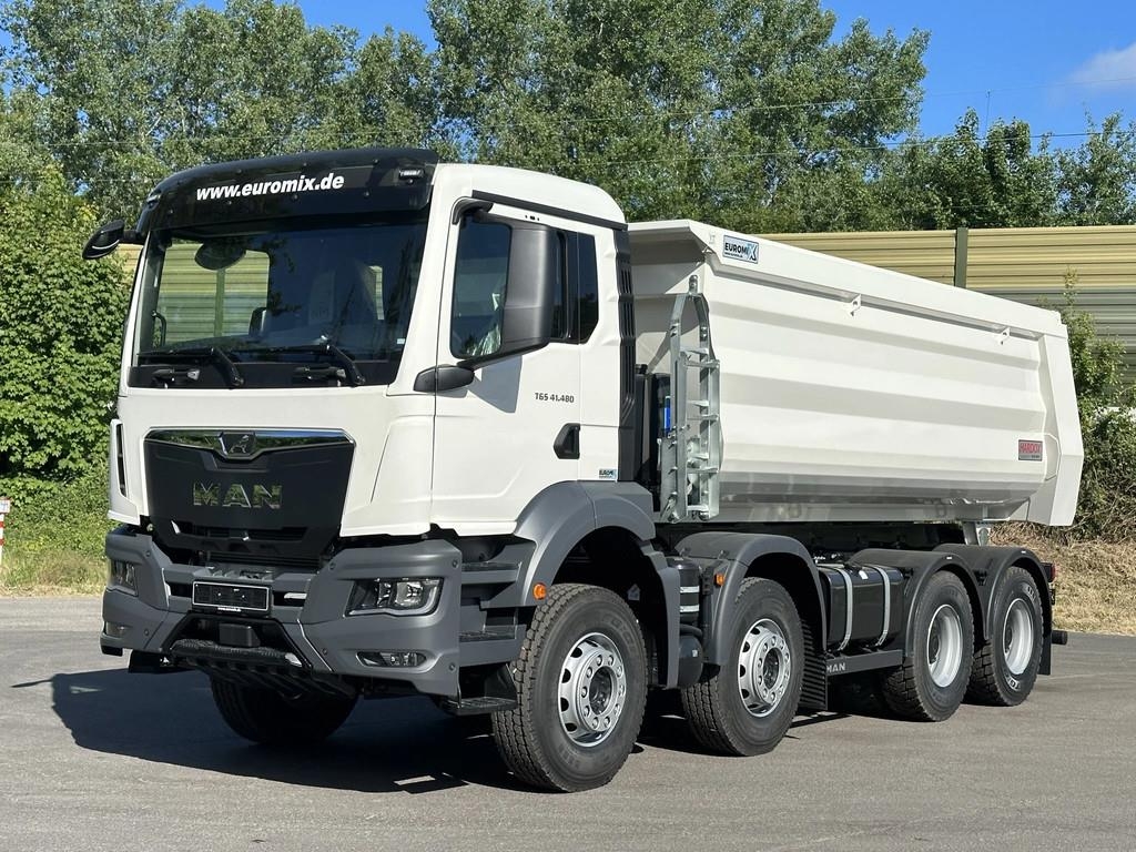 MAN TGA 41.480 TGS 41.480 BB 8X4 Euromix Mulden Kipper